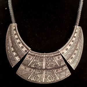 Silver Slide Necklace